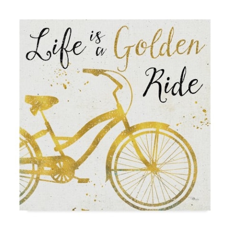 Pela Studio 'Golden Ride I' Canvas Art,14x14